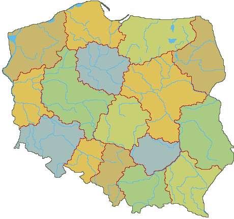 MAPA POLSKI